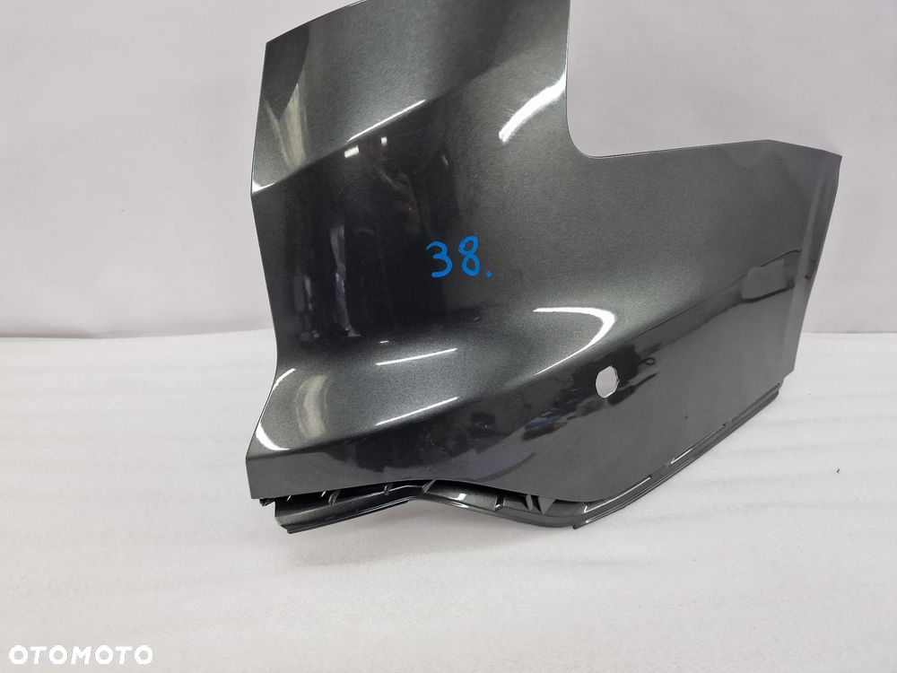 FORD FOCUS MK3 / MK3 LIFT KOMBI 10-18 BOCZNA CZĘŚĆ / NAROŻNIK PRAWY ZDERZAKA TYLNEGO TYLNIEGO TYŁ , ŁADNY , GRAFITOWY METALIK , NR BM51-17864-AD , NR AUKCJI BZ38 - 5