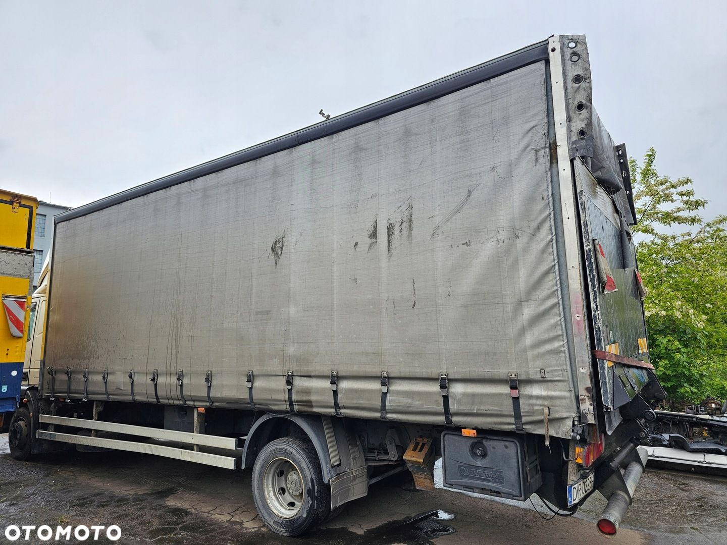ZABUDOWA SKRZYNIA PLANDEKA PAKA MAGAZYN FIRANKA 7,5 m MAN TGL VOLVO FL6 RENAULT MIDLUM MERCEDES ATEGO - 2