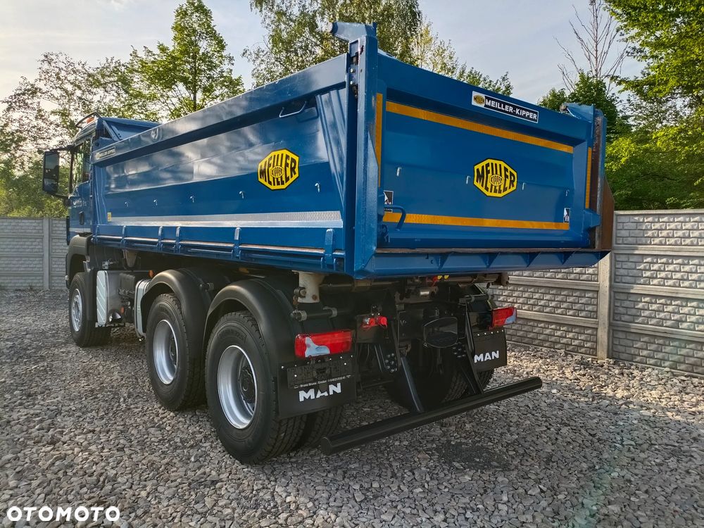 MAN TGS 26.360* 6x4 * 158400km* MEILLER KIPPER 3-stronny* BURTA 1m* RESOR* ZWOLNICE* Niespotykany* Stan Idealny* z NIEMIEC - 24