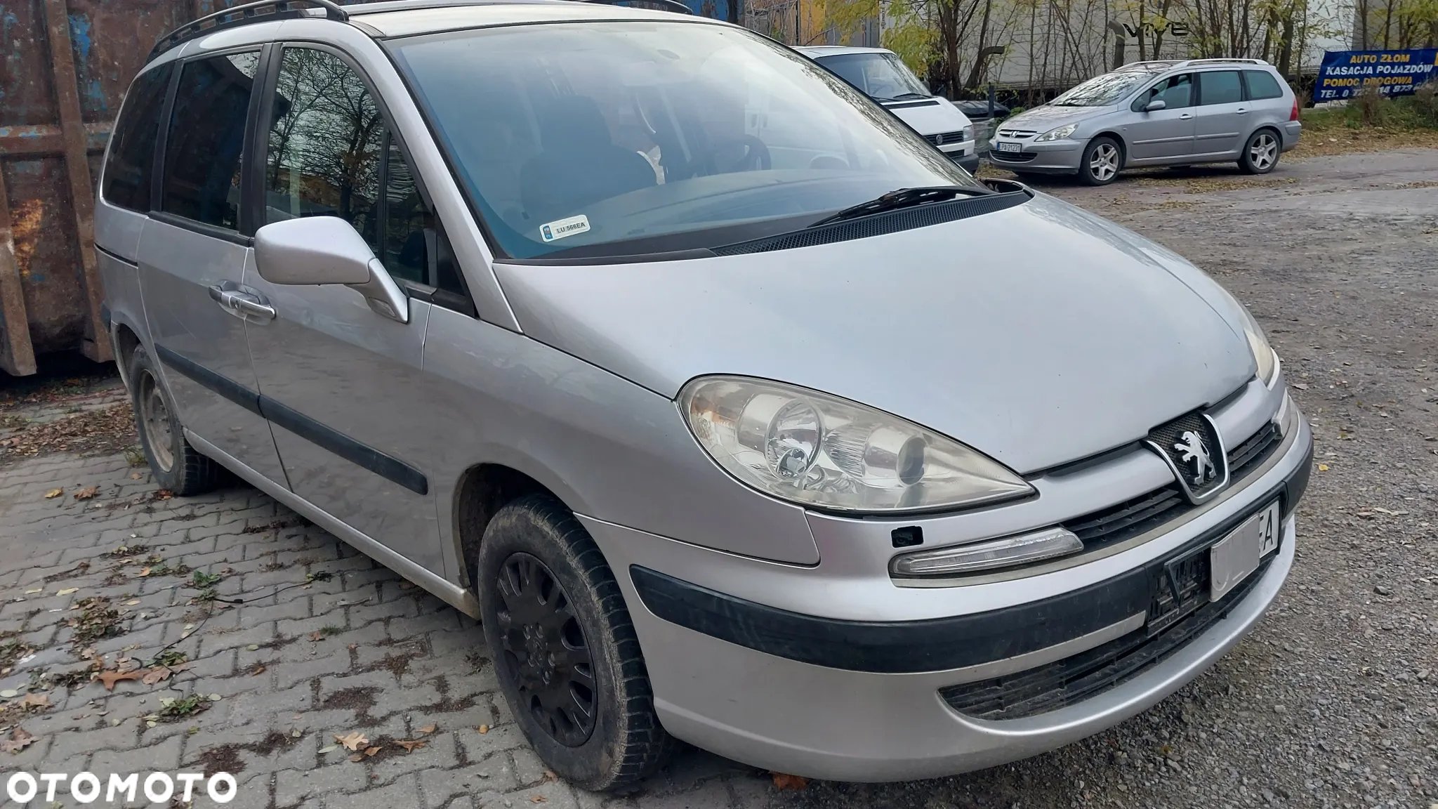 Peugeot 807 Citroen C8 Fiat Ulysse Lancia Phedra silnik 2.0 16v RFN skrzynia biegów przepustnica fotel fotele schowek deska rozdzielcza dach panorama drzwi klapa maska zderzak felgi NA CZĘŚCI - 2