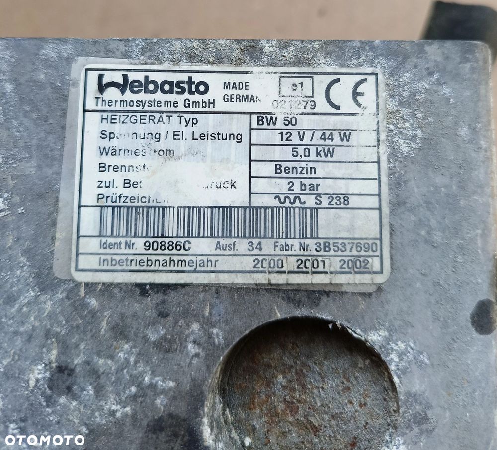 Idea webasto dogrzewacz Punto Grande Punto Fiat - 2