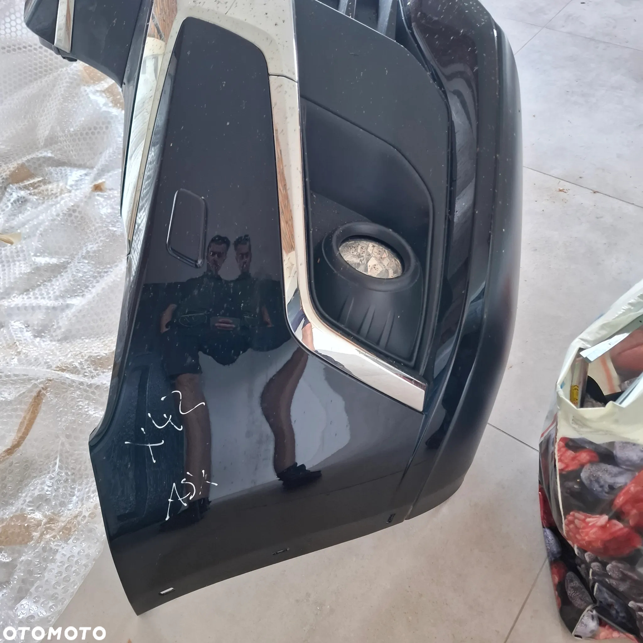 MITSUBISHI ASX 2015- 2016- ZDERZAK PRZÓD KOMPLETNY DEMONTAZ CZARNY X42 CHROMY - 3