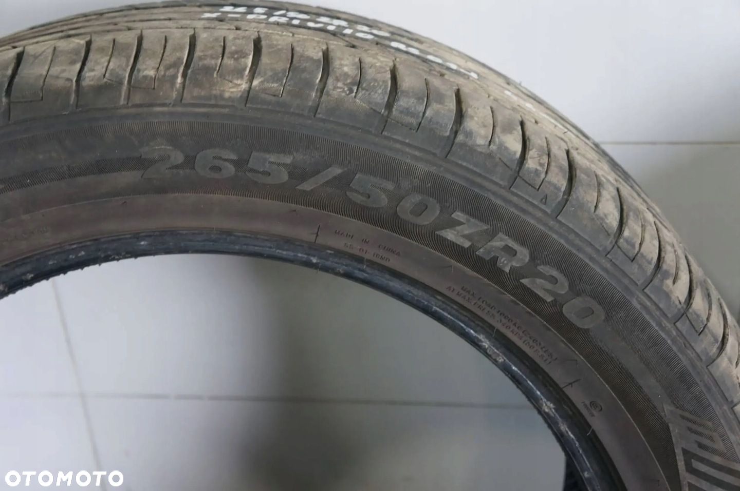 OPONA OPONY 2 Tracmax X-privilo RS01 265/50R20 - 10