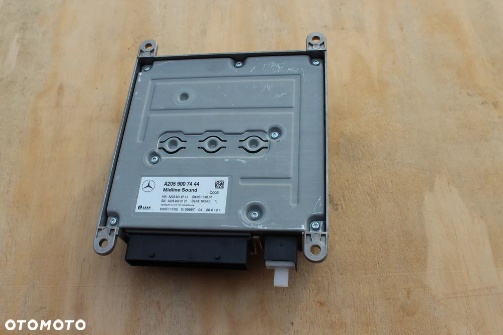 Wzmacniacz Mercedes C Klasa W205 A205 A2059007444 2021 - 5