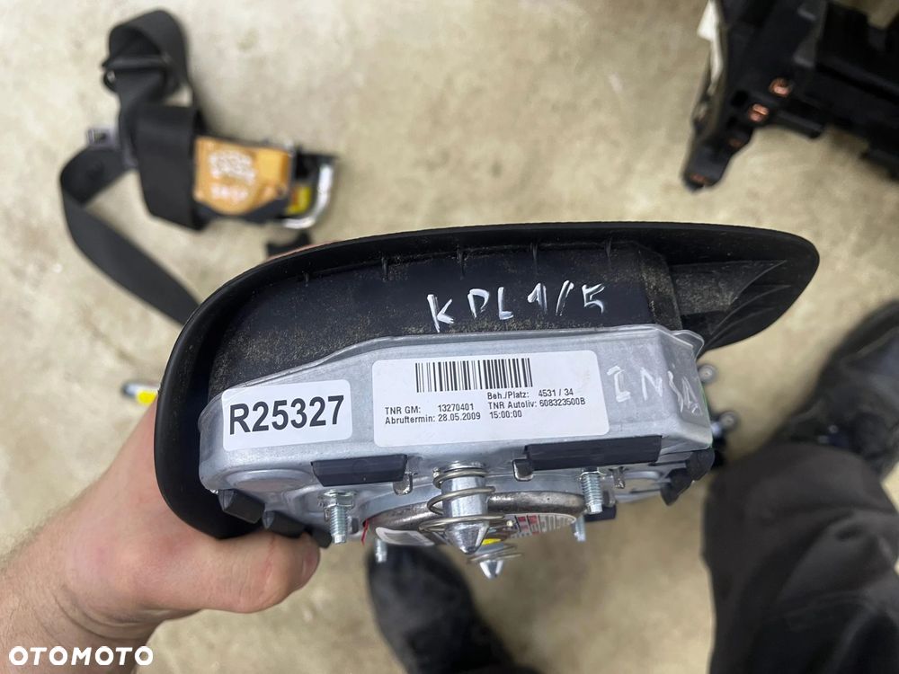 Deska rozdzielcza Opel Insignia A 08-13r. konsola poduszki powietrzne pasy - 23