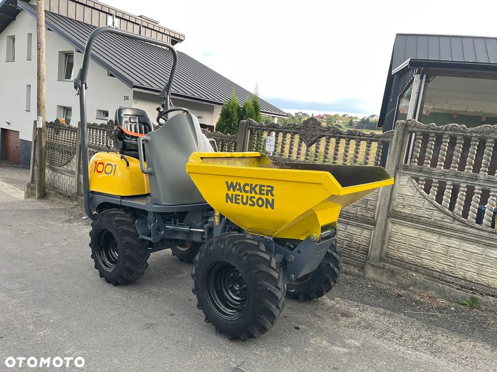 Wacker Neuson 1001 * Wozidło Budowlane Wacker Neuson 1 Tona * Wysoki Wysyp * Stan Bardzo Dobry * - 7