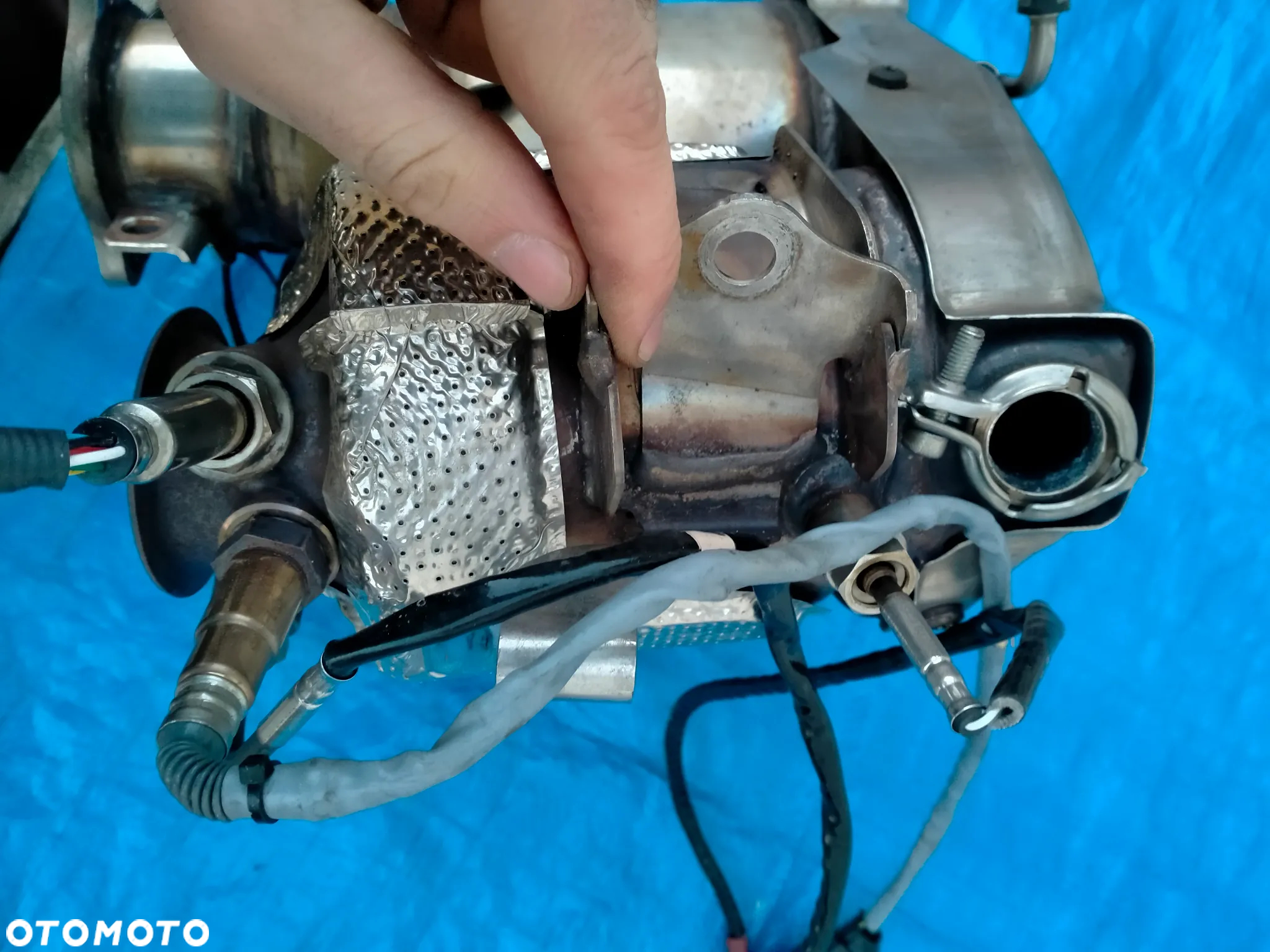 Audi A4 B9 8W / 04L131765BP / Filtr Cząstek Stałych DPF FAP / Sonda / Czujnik / ORYGINAŁ - 13