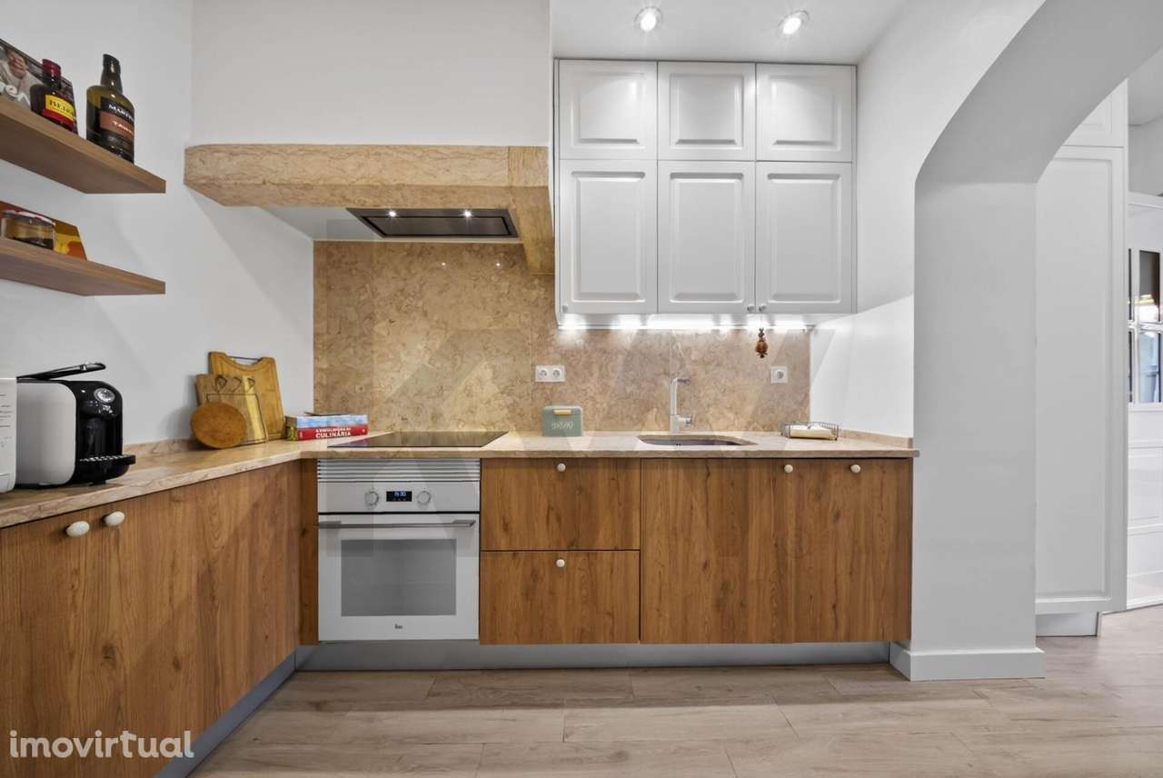 T2 transformado em T1 em Agualva-Cacém | Remodelado | Logradouro | Chu - Grande imagem: 4/31