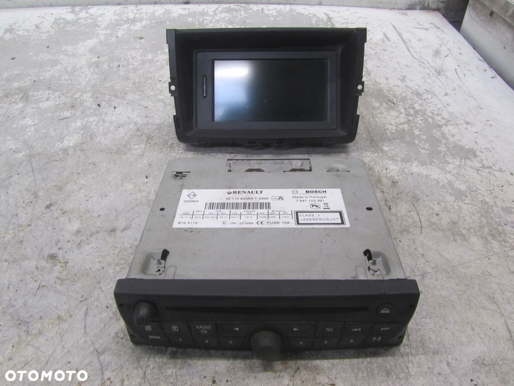 Renault Trafic 11->2.0 radio-wyświetlacz-navi - 1