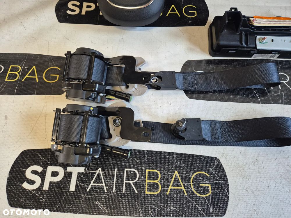 KIA SORENTO IV LIFT 4 DESKA ROZDZIELCZA KONSOLA KOKPIT PULPIT PODUSZKI AIRBAG AIR BAG PASY KIT SET - 10