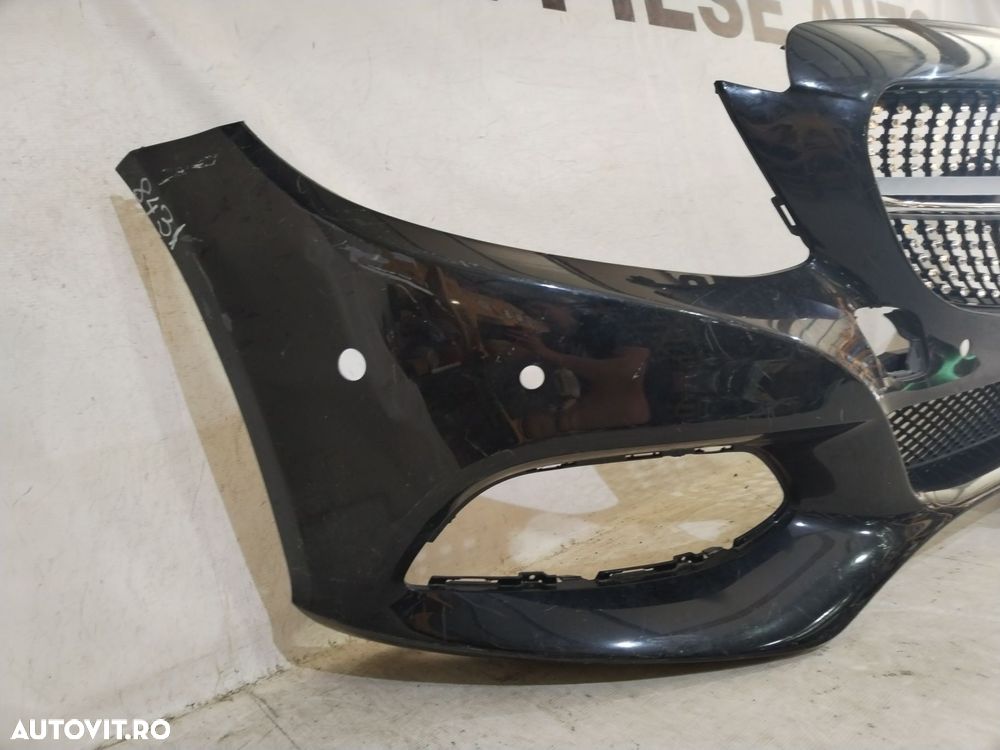 Bara fata Mercedes C-Class, W205, 2014, 2015, 2016, 2017, 2018, cod origine OE A2058800125, cu gauri pentru senzori de parcare (6). - 4