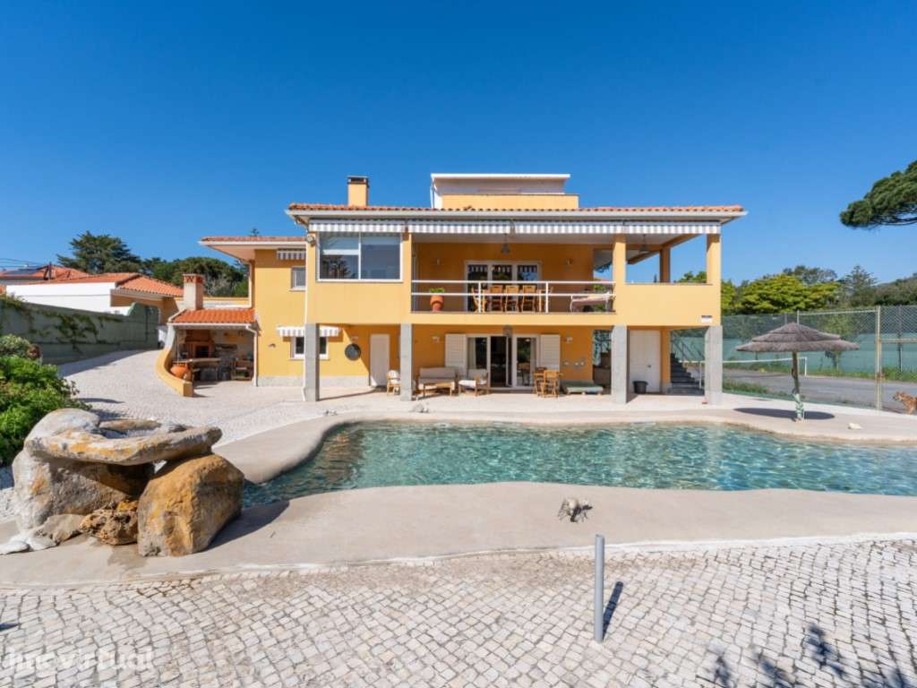 Moradia Isolada com 3 pisos, piscina, court de ténis - Grande imagem: 2/31