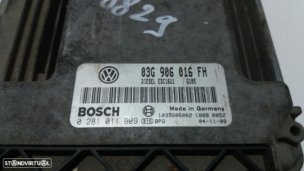 CENTRALINA MOTOR UCE SEAT ALTEA 2004 -03G906016FH - 3