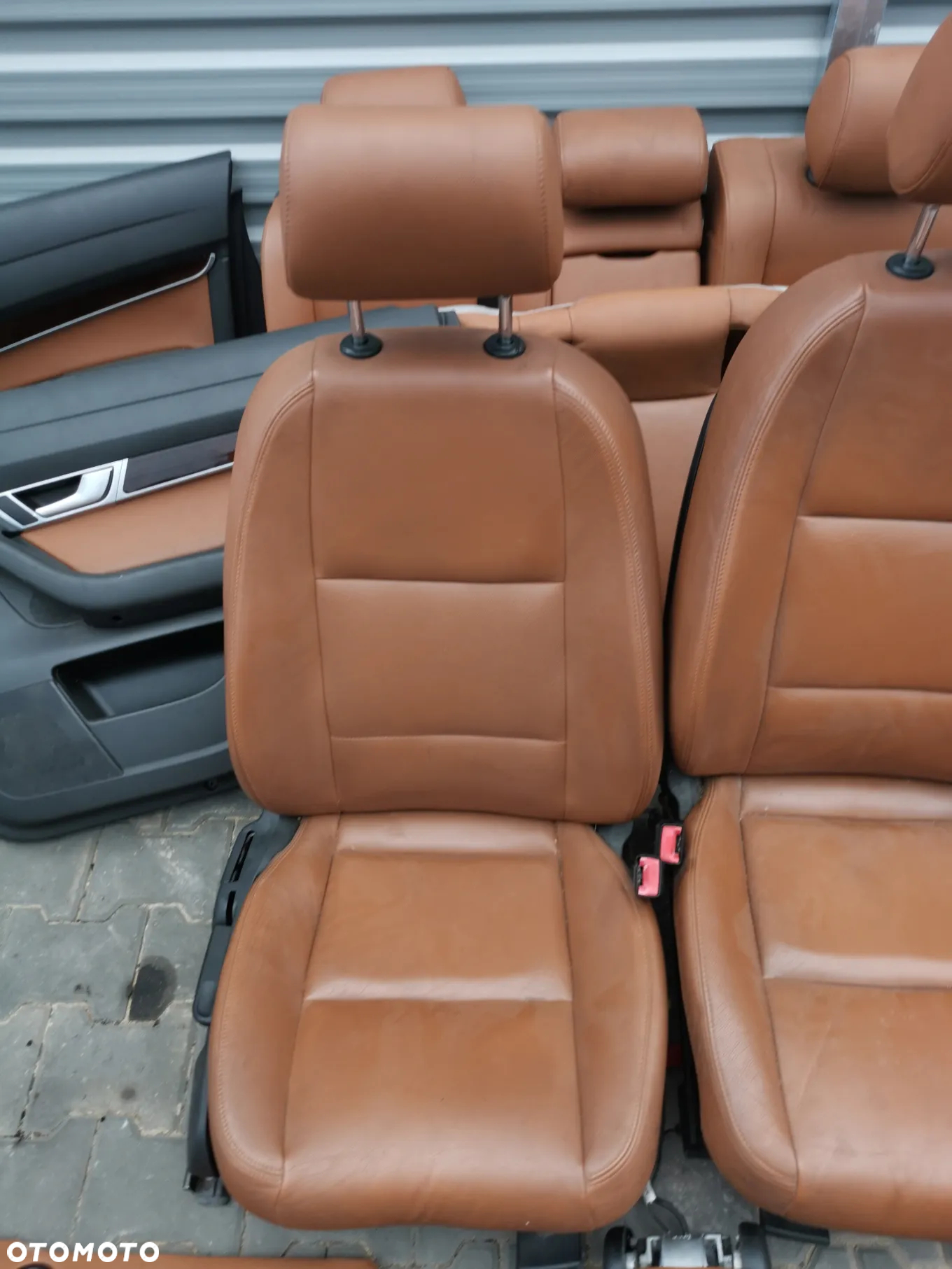 Fotele Kanapa Boczki Skóra AUDI A6 C6 Kombi - 3
