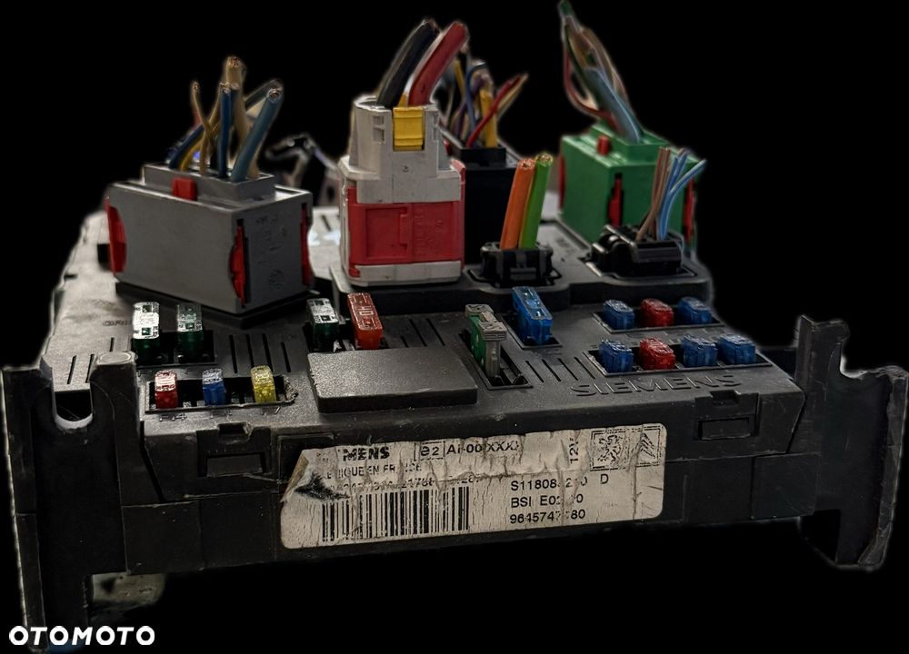 Skrzynka Bezpieczników / BSM PEUGEOT CITROEN 206 1.4 - 2