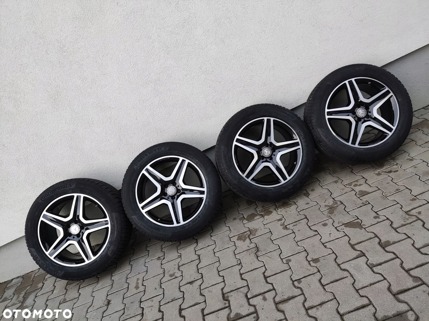 KOŁA FELGI ALUMINIOWE 20 MERCEDES GLE AMG W166 OPONY ZIMOWE CONTI 275/50R20 - 3