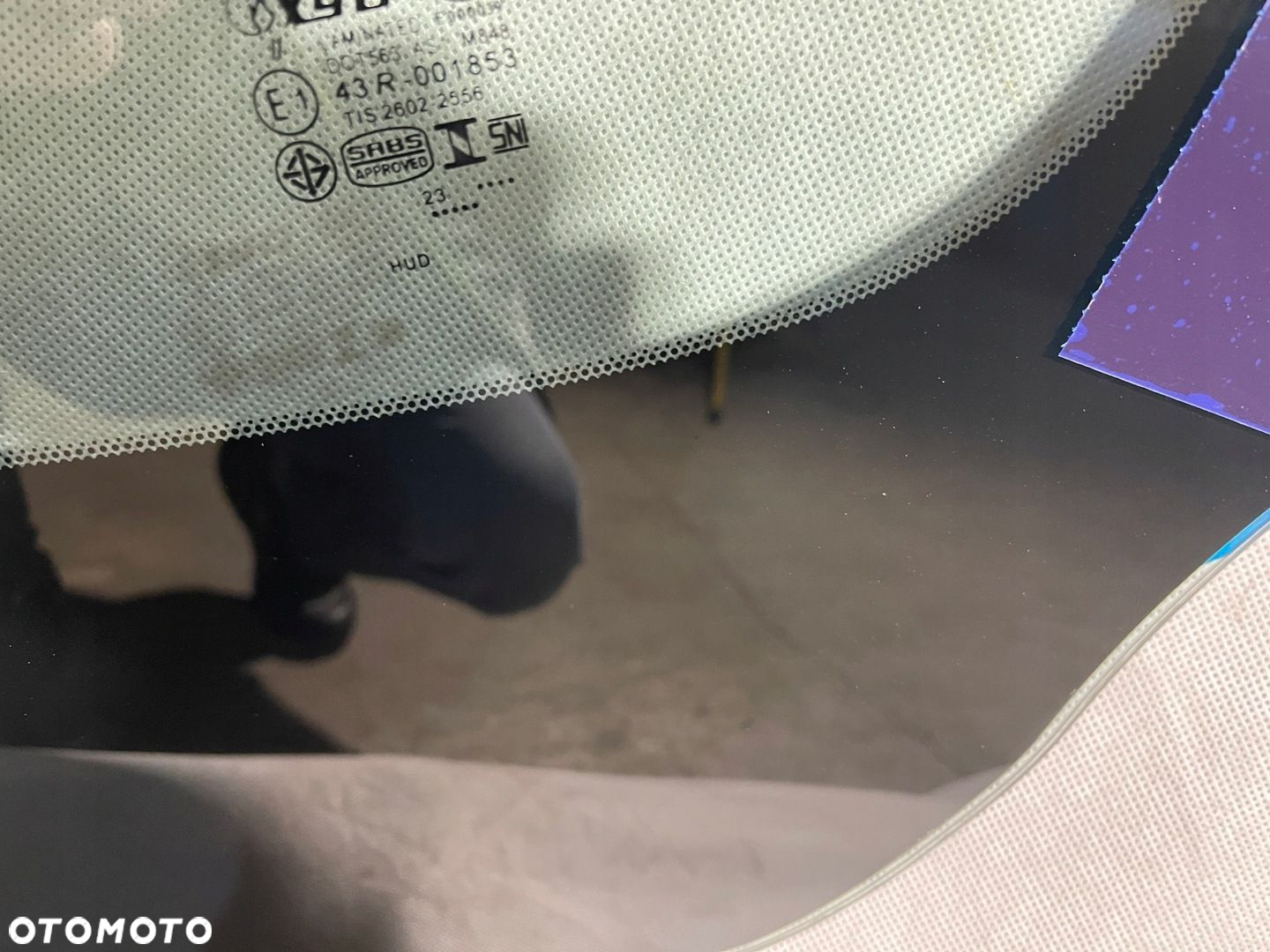 SZYBA PRZEDNIA MAZDA CX9 SENSOR KAMERA ACOUSTIC HUD PO 2016- - 3