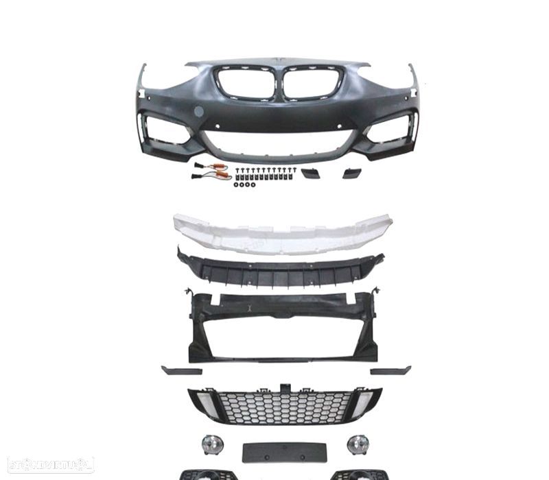 PARA-CHOQUES FRONTAL M2 BMW SERIE 1 F20 F21 LOOK M235 11-15 PDC SRA - 2