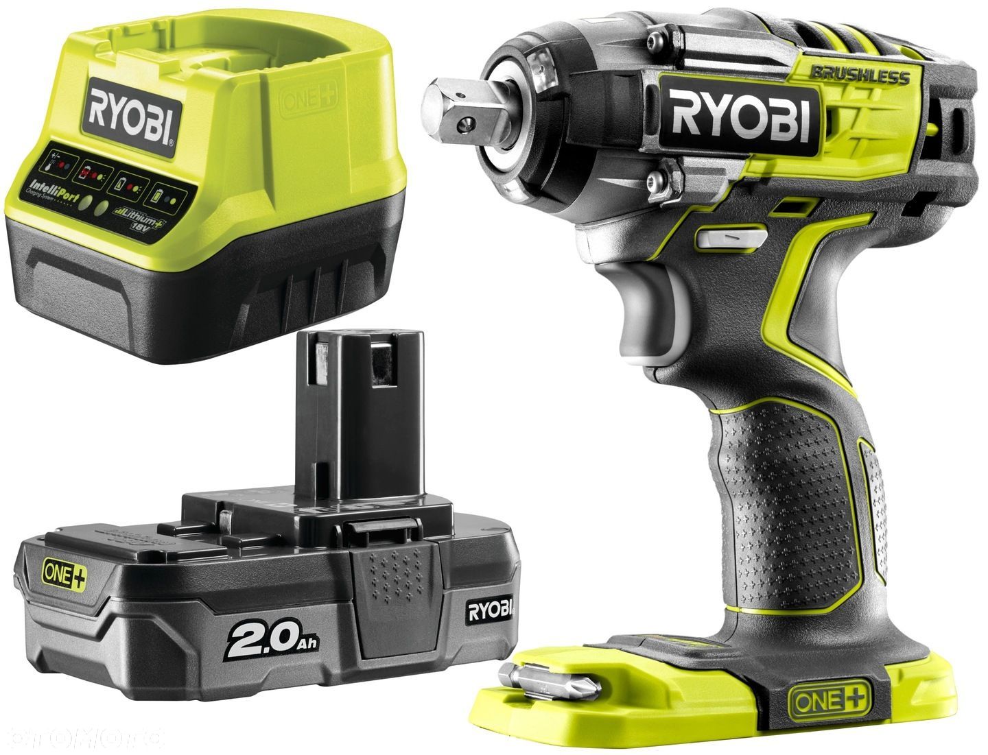 RYOBI KLUCZ UDAROWY 18V R18IW7-0 270NM 1/2  2Ah - 1