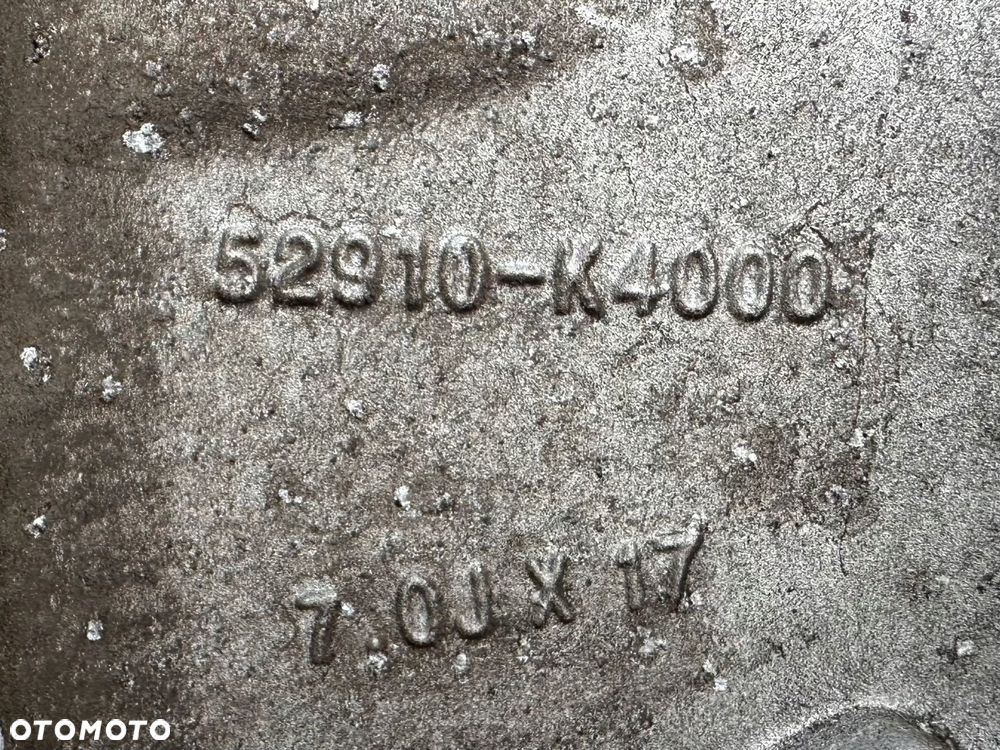 felga aluminiowa hyundai oe 52910-k4000 7.0" x 17" 5x114.3 et 50 - 7