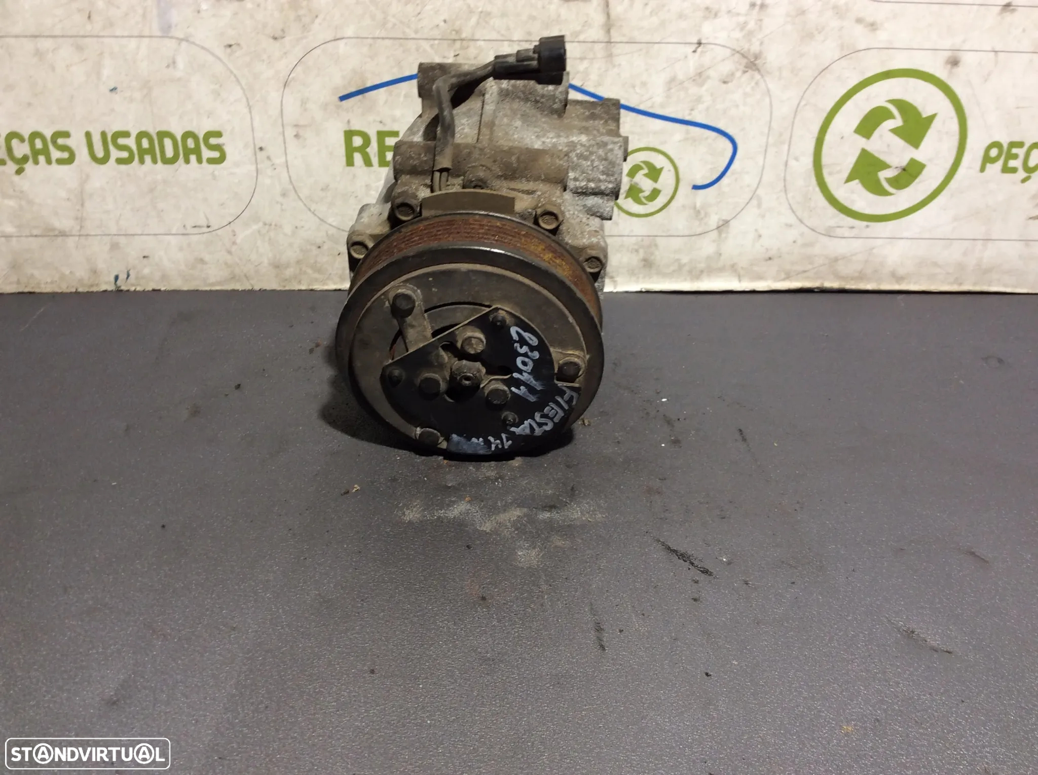 Compressor do ar condicionado Ford Fiesta 2010 - 4