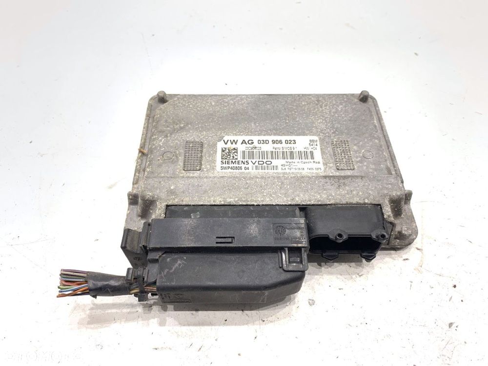 KOMPUTER SILNIKA  SKODA FABIA II (542) 2006 - 2014 1.2 12V 44 kW [60 KM] benzyna 2011 - 2014 - 1