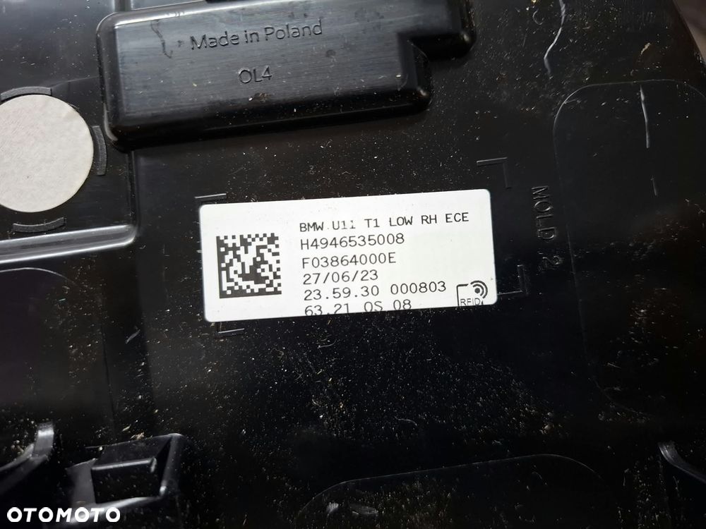LAMPA PRAWA TYLNA TYŁ BMW X1 U11 W BŁOTNIK IDEALNA - 9