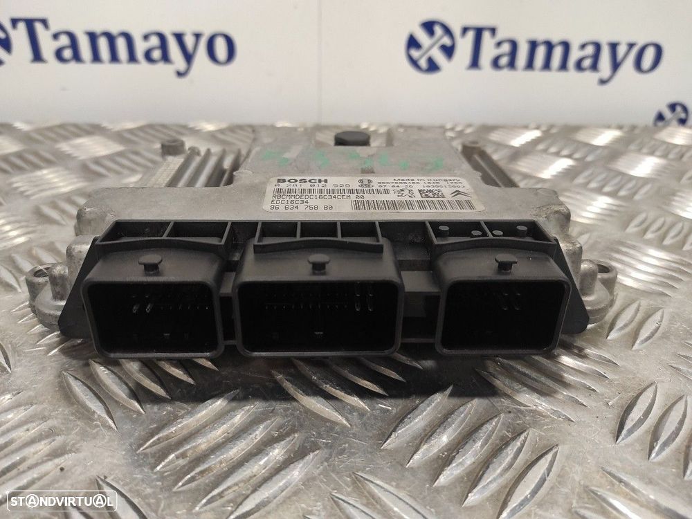 CENTRALINA MOTOR UCE PEUGEOT 207 2007 -9663475880 - 4