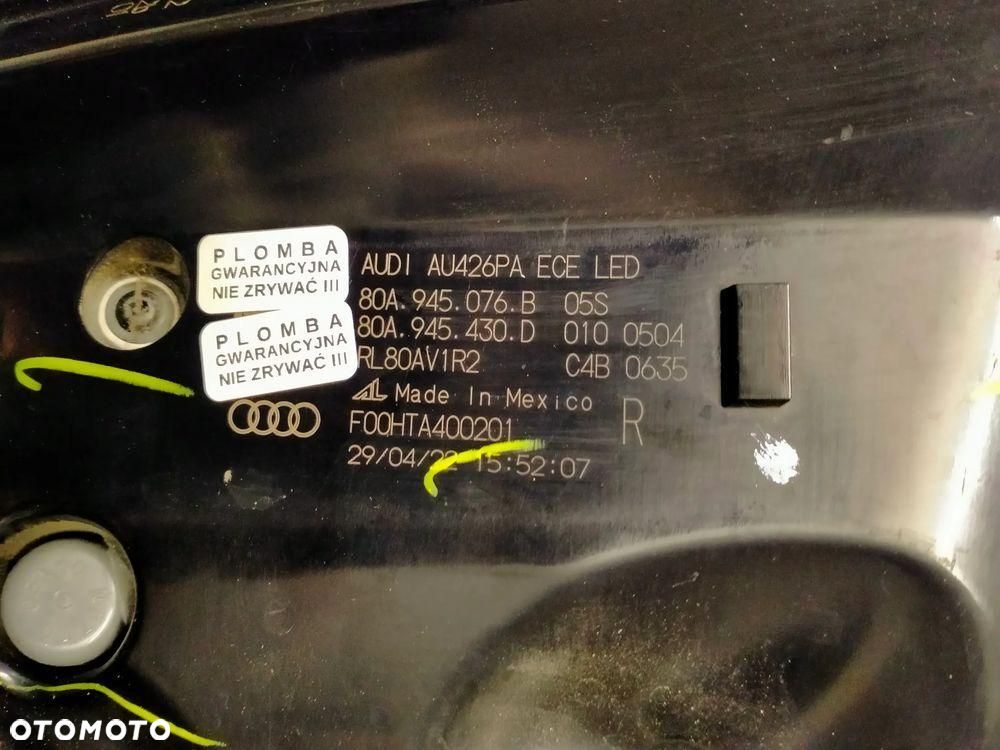 AUDI Q5 SQ5 80A LIFT 20- MATRIX EUROPA LAMPY TYLNE TYŁ DYNAMICZNE KOMPLET - 8