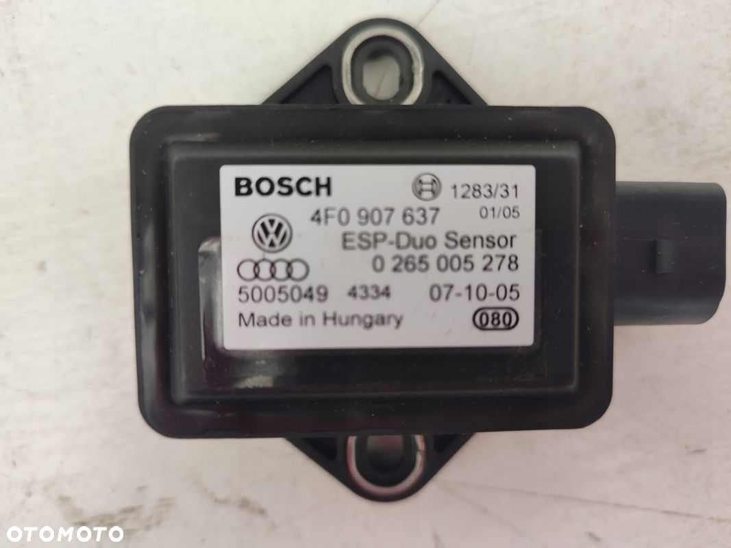 Czujnik sensor ESP AUDI A6 C6 4F0907637 EUROPA - 3