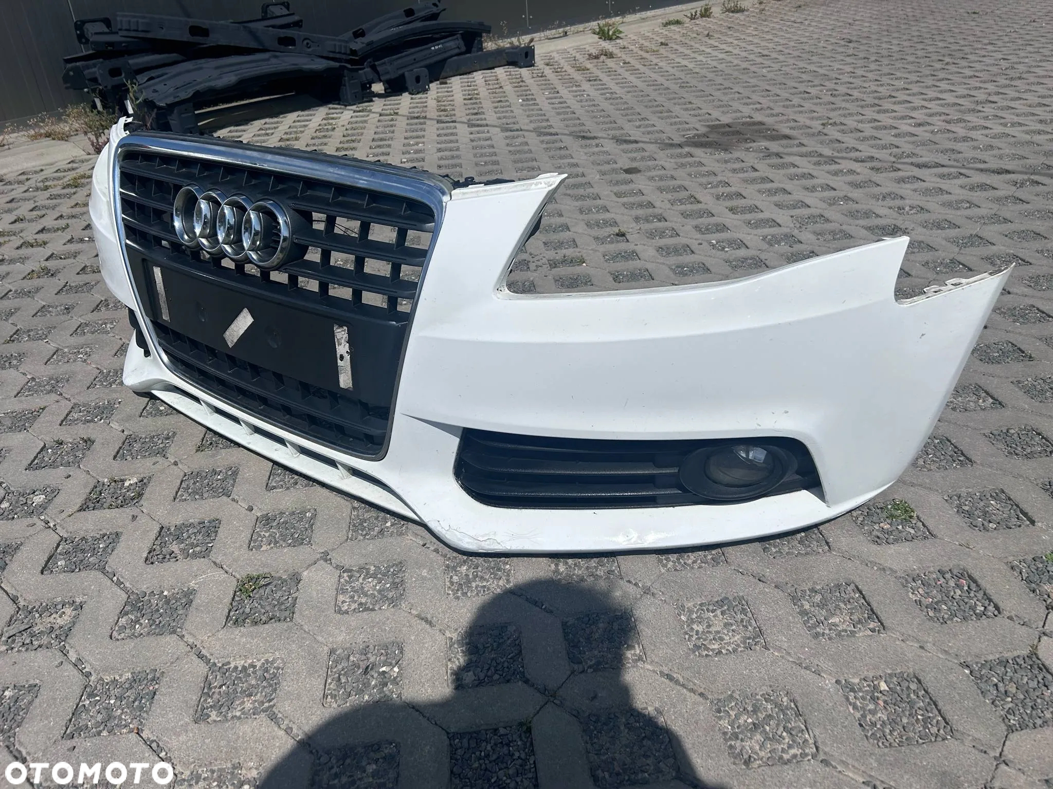 Audi A4 B8 Zderzak Przód Przedni Kompletny LY9C 08-11 - 12