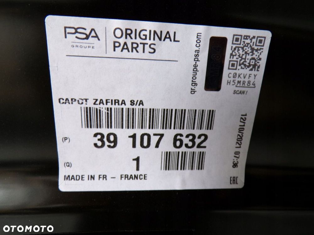 OPEL ZAFIRA C III 3 MASKA POKRYWA SILNIKA 39107632 NOWA ORYGINAŁ - 13