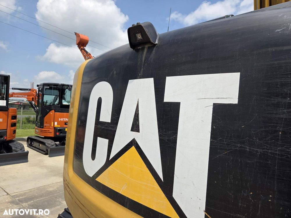 Caterpillar CAT 313F, 2018, 3.980h, CUPLA RAPIDA hidr, cupa NOUA, instalatia picon pe brate, camera spate, camera dreapta, motor CAT 115CP, posbilitate leasing 3 ani, STARE FOARTE BUNA produs in Japonia, PROMOTIE 59.900 EUR+Tva - 26
