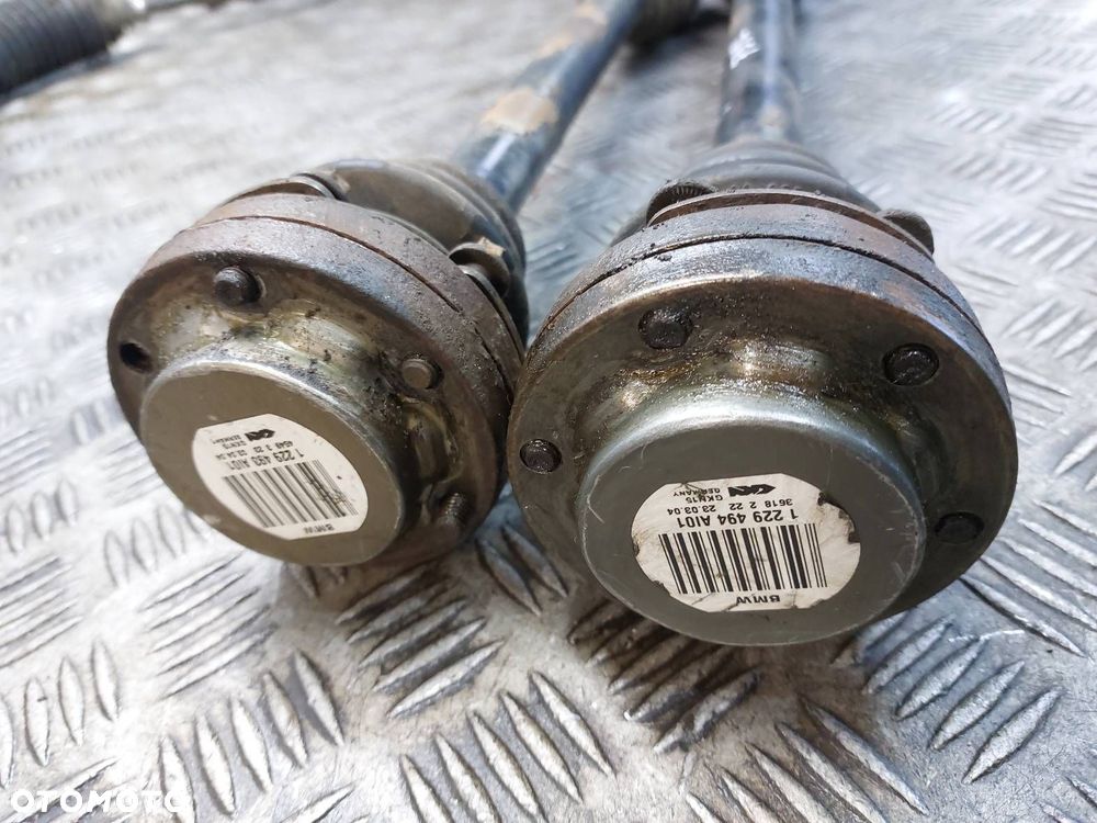 PÓŁOŚ LEWY TYŁ + PRAWY TYŁ BMW E46 318i 2.0 16V N42 N46 1229493 1229494 - 2