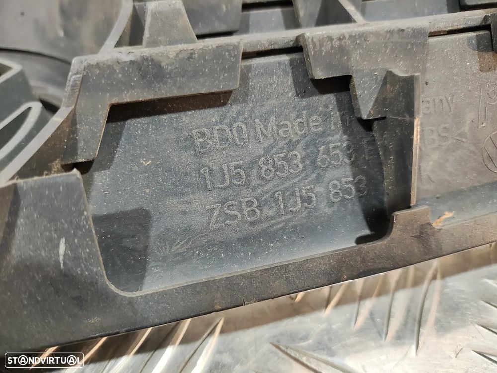 GRELHA CENTRAL FRENTE VW VOLKSWAGEN BORA 1 I MK1 1J2 1J5853653E 1J5 853 653 E 1J5853655C 1J5 853 655 C SIMBOLO LOGOTIPO - 7