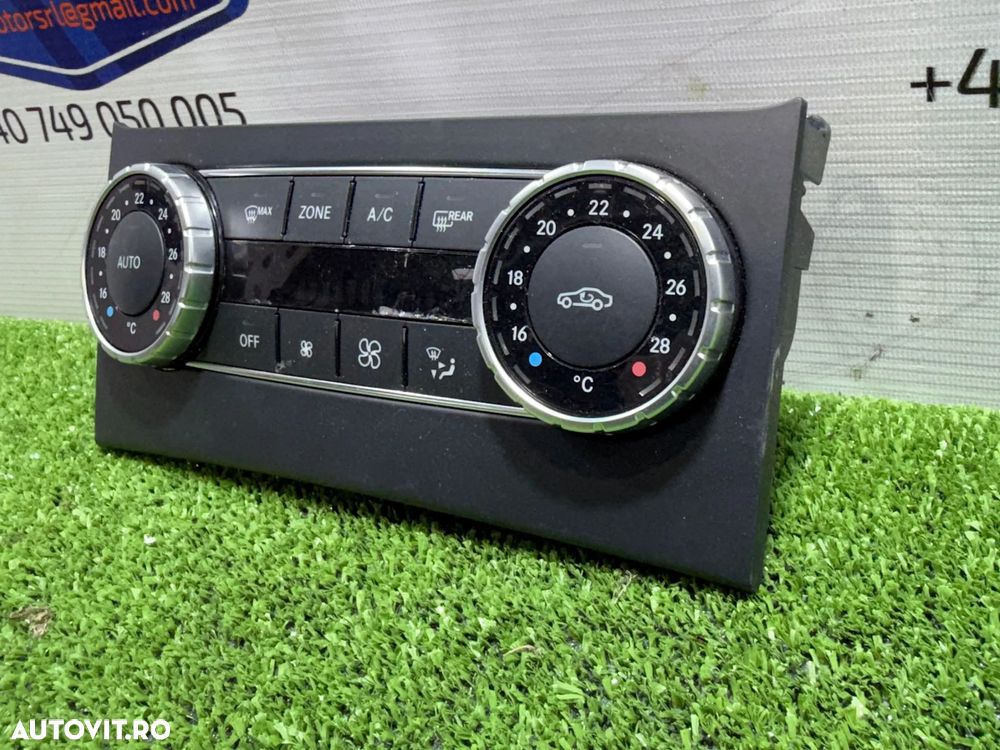 PANOU COMANDA CLIMA / AC MERCEDES BENZ W205 C180 1.6 BENZINA 2014 COD OEM A2046809208 / A2049006608 / BREAK 2014-2021 - 4