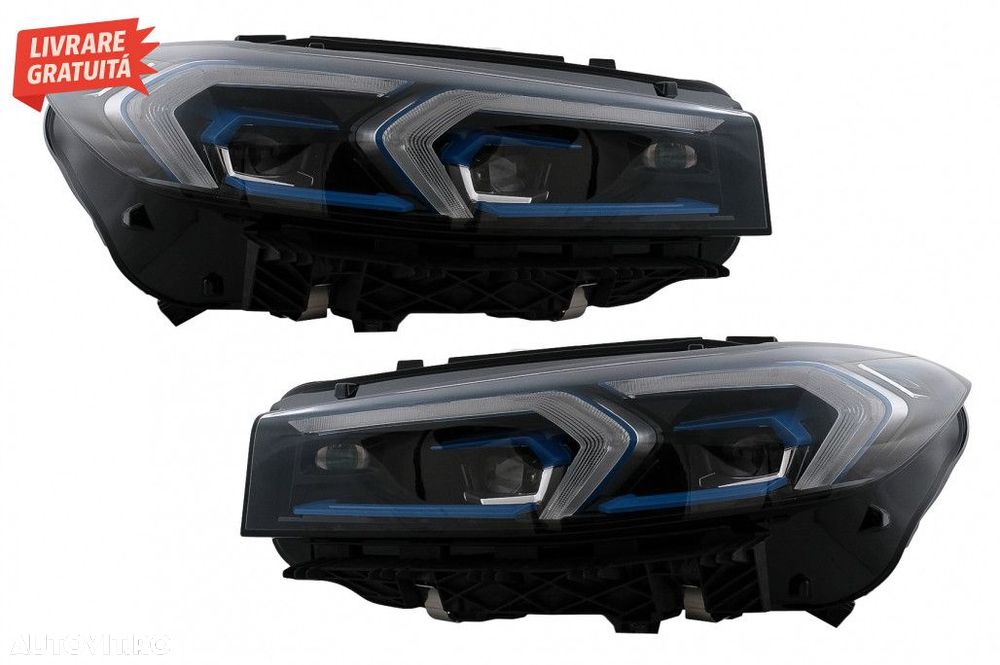 Faruri BMW Seria 3 G20 G21 G28 (2018-2021) cu LED Conversie la LCI - 1