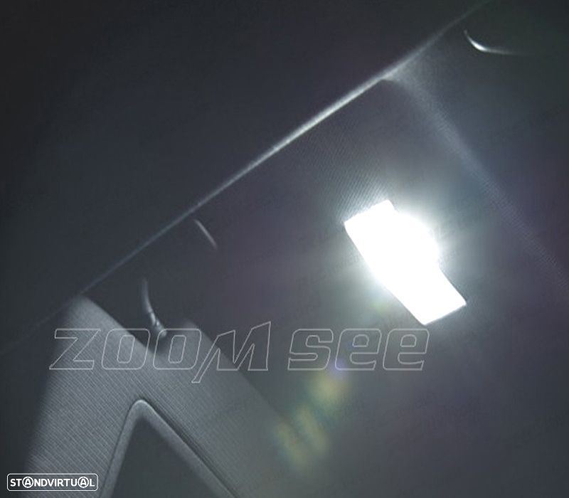 KIT 13 LAMPADAS LED INTERIOR PARA VOLKSWAGEN VW GOLF 7 HATCHBACK ESTATE WAGON VII 14- - 6