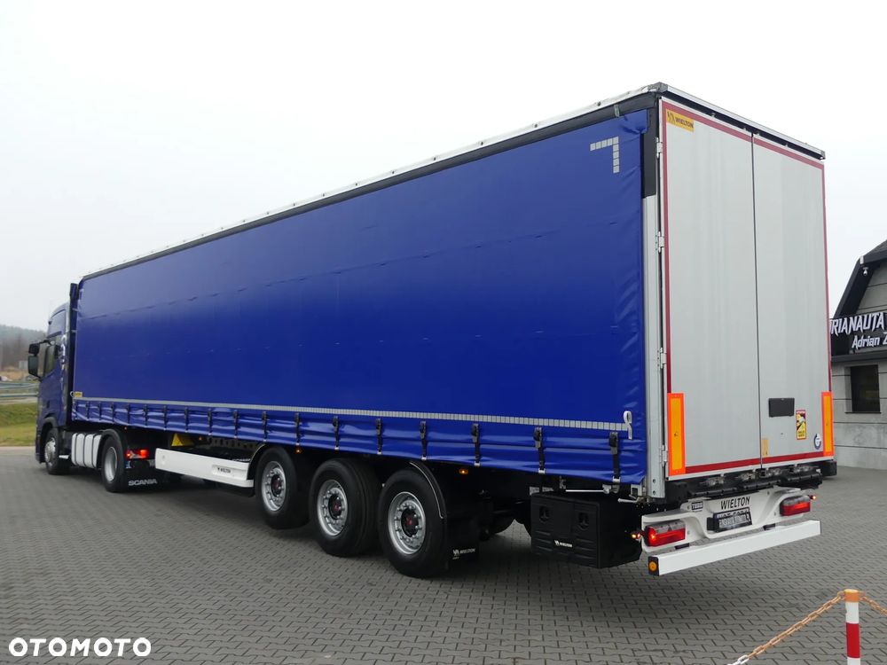 Scania R450 + WIELTON FIRANKA / ZESTAW STANDARD / AUTOMAT / - 6