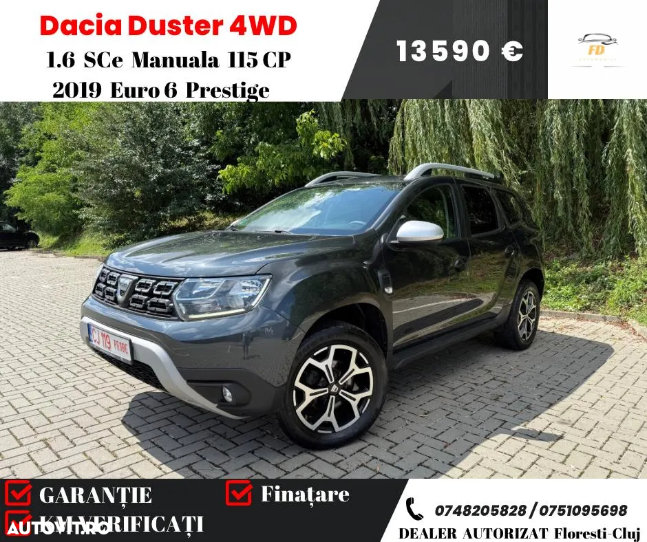 Dacia Duster 1.6 SCe 4WD Prestige jante 17" - 2