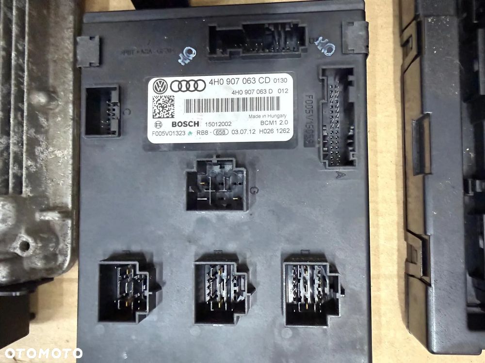 AUDI A8 D4 3.0 TDI ZESTAW DO ODPALENIA KOMPUTER 4H0907401 - 4