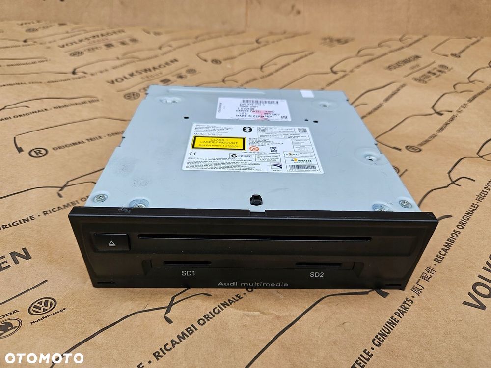 AUDI A8 D4 CZYTNIK DVD SD MMI 4H0035776S - 1