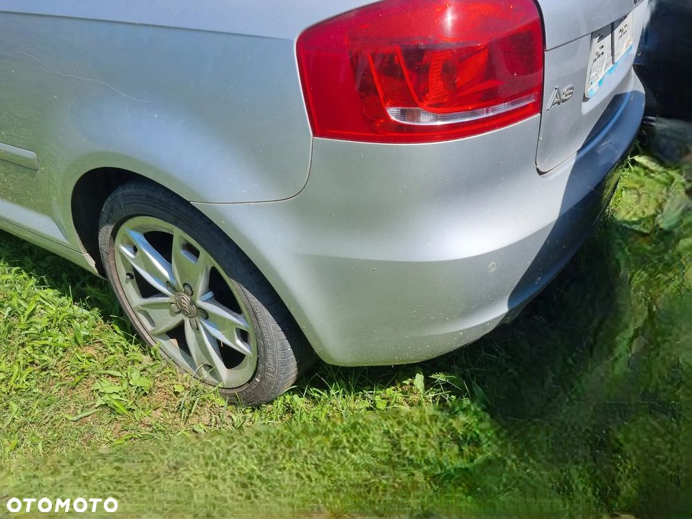 Zderzak Audi A3 8P lift tył kolor LX7W PDC OE - 8