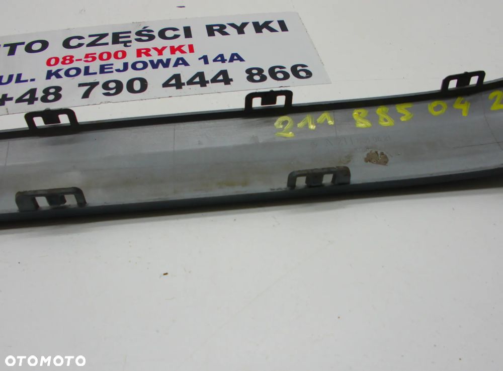 Mercedes E Klasa W211 Listwa zderzaka A 211 885 04 21 - 5