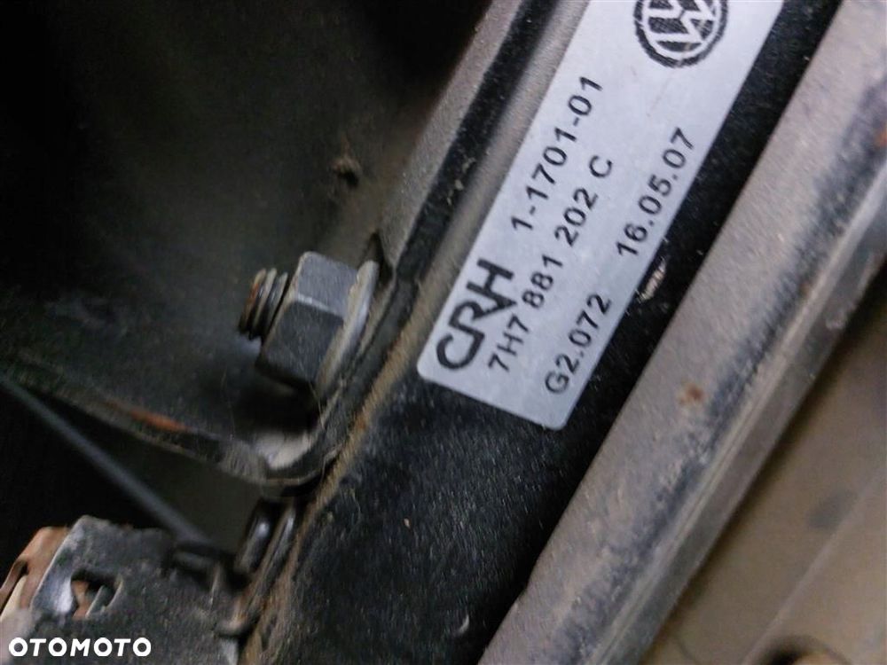 Fotel Przedni lewy KIEROWCY VW Transporter T5 03-2009 PRZED LIFT 7H7881202C - 1