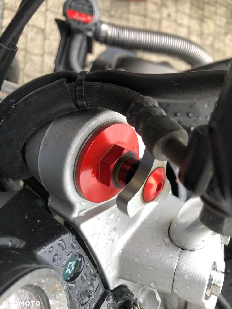 Honda Hornet 600 wydech pług nadkole daszek regulacja amortyzator WP - 5