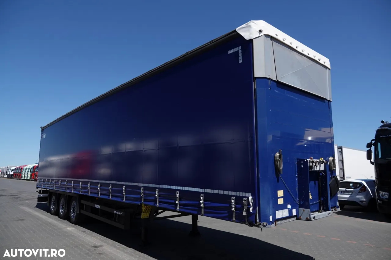Schmitz Cargobull CORTINĂ / VARIOS / 385/55 R22.5 / ACOPERIȘ RALĂTIBIL - 7