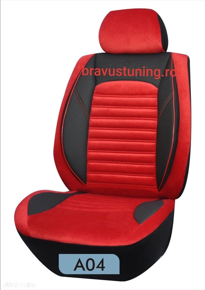 SET COMPLET Huse scaun auto VELUR AUDI, Bmw,Skoda,Vw,Opel etc - 3
