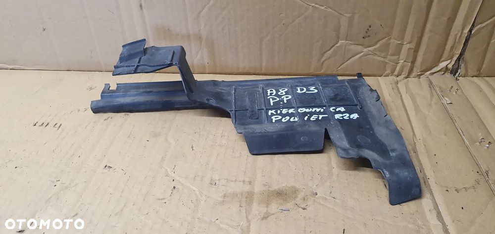 Kierownica powietrza prawa Audi A8 D3 Lift 4E0121284K - 2