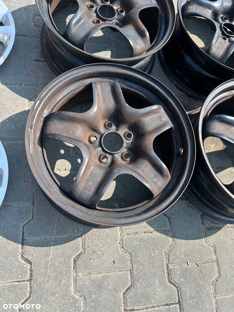 Opel Astra K Felgi stalowe strukturalne kołpaki 16 cali 5x105 - 4
